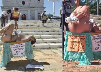 Arquidiocese de Teresina e OAB-PI repudiam ato de nudez em frente à Igreja São Benedito